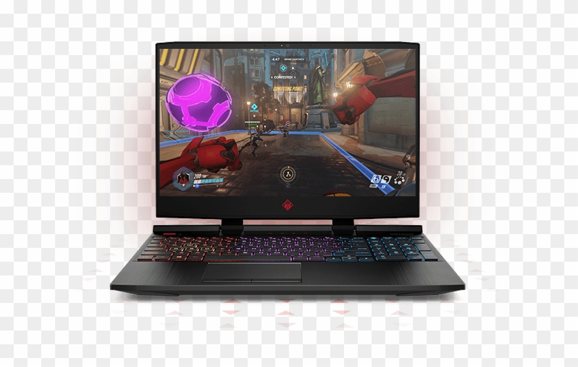 Frente De La Computadora Portátil Omen - Laptop Hp Omen 15 Clipart #4619664