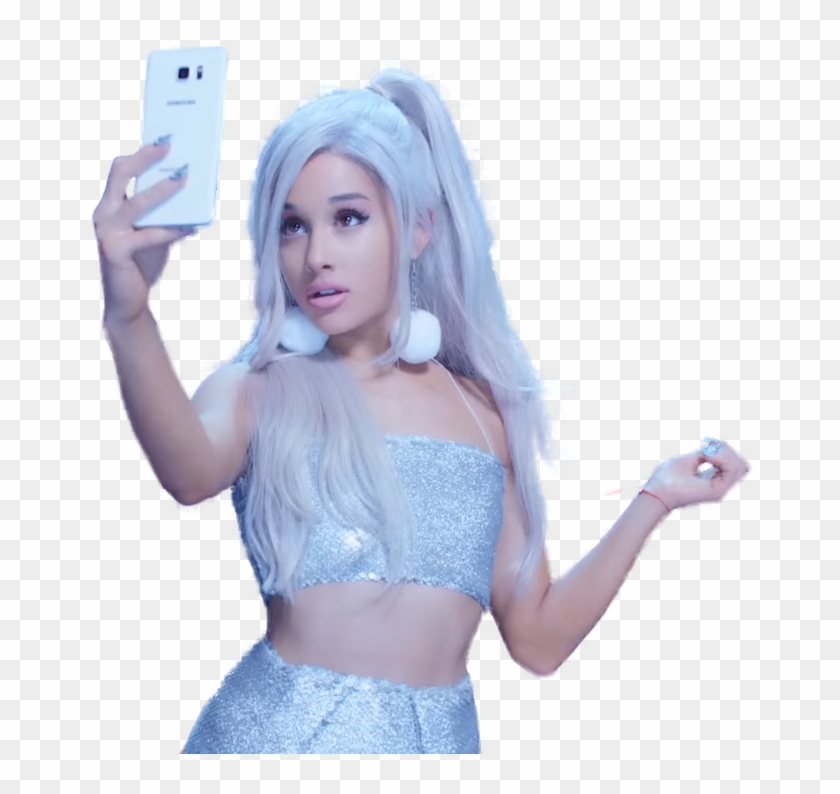 Is This Your First Heart - Ariana Grande Taking Selfie Clipart