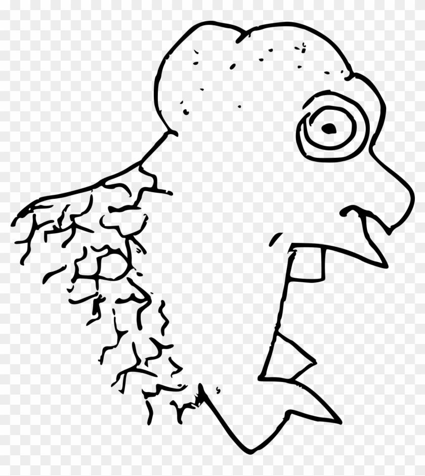 This Free Icons Png Design Of Cartoon Monster 6 - Sketch Clipart