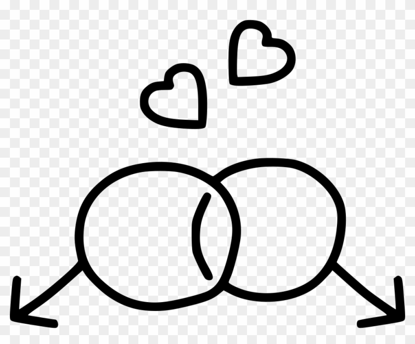 Gay Couple Heart Romantic Lgbt Comments - Drawing Lesbian Clipart