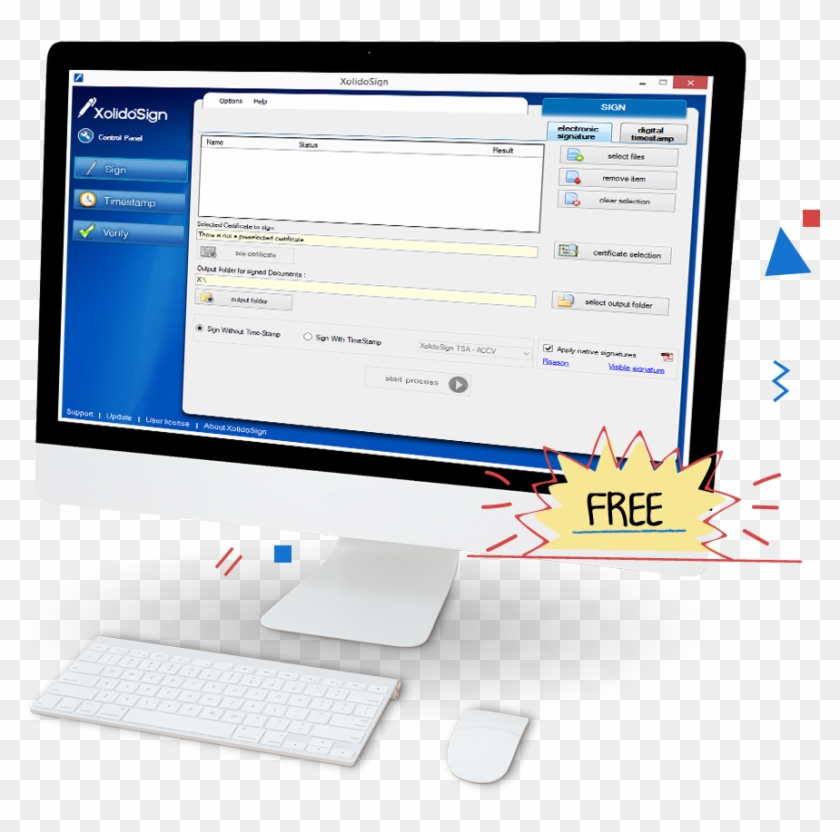 Download Free Xolido®sign Desktop - Computer Icon Clipart #4620857