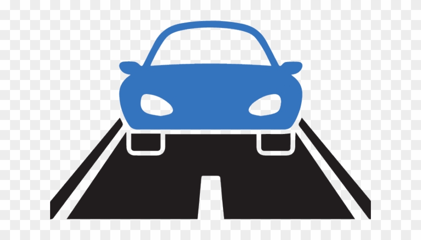 Dubai Clipart Png - Car In Road Icon Transparent Png