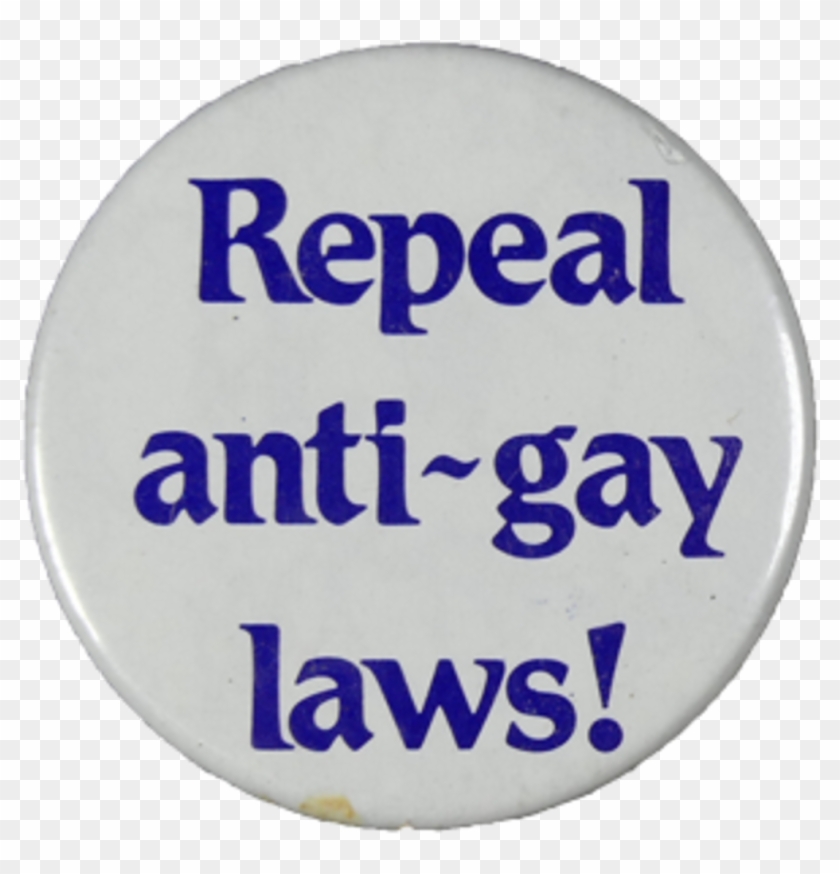 Gay Rights Badge, 1970s - Circle Clipart
