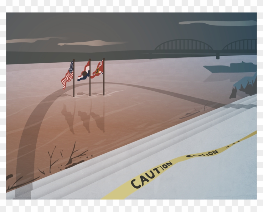 A Look Back At The Great Flood Of '93 - Flood Of 93 Missouri Clipart #4621810