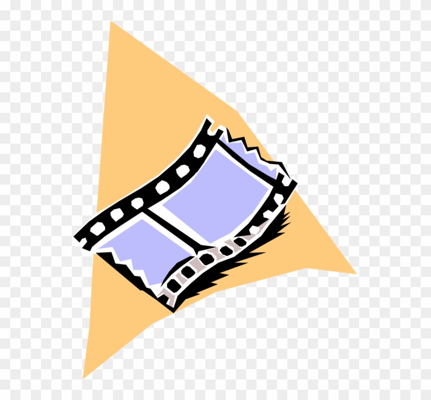 Vector Illustration Of Filmmaking And Video Production Clipart