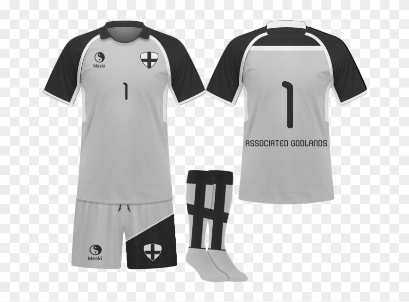 Kits Courtesy Of Meski Sports, Red Blackiland - Baseball Uniform Clipart