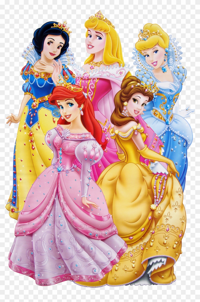 5 Princesas De Disney , Png Download - Las Princesas Disney Png Clipart #4622329