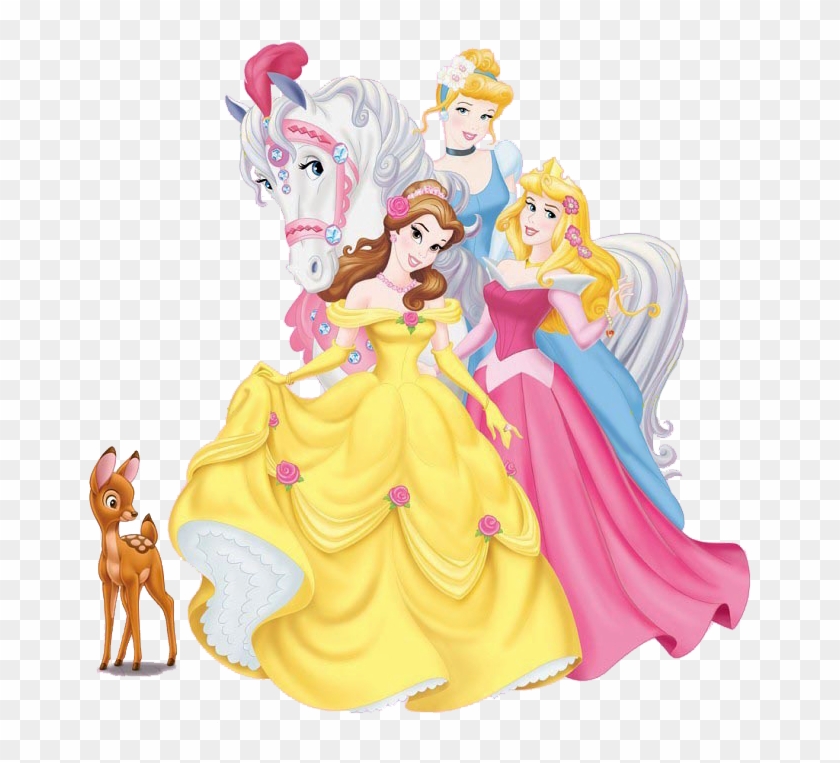 Princesas Disney En Png , Png Download - Princess Cinderella Aurora Belle Clipart #4622479