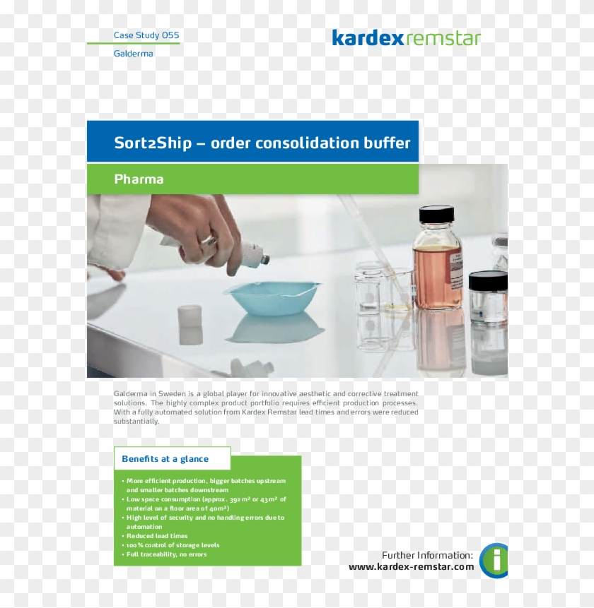 Galderma Sorting And Buffering Orders - Brochure Clipart