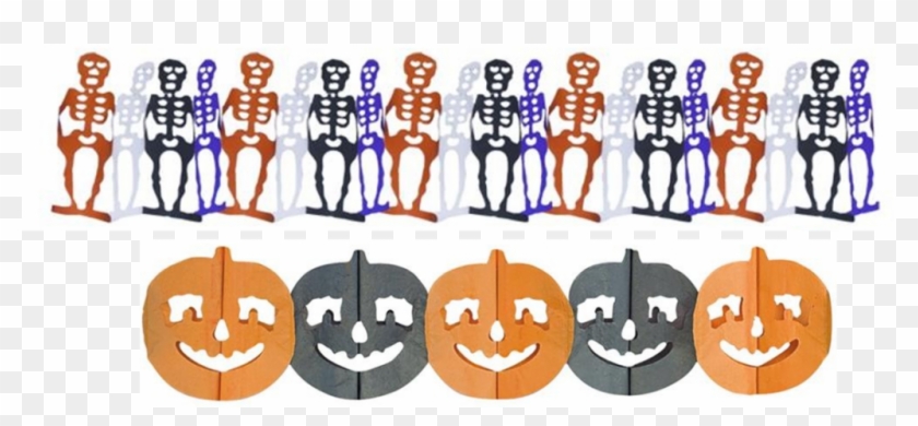 Guirnaldas De Halloween - Garland Clipart