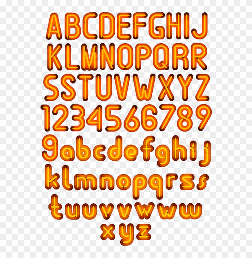 Give In To Bright Font Attraction Clipart #4623134