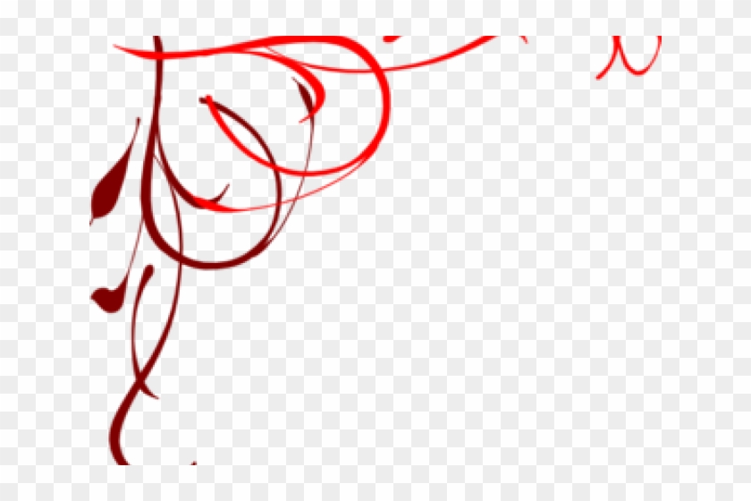 Flourish Clipart Vector Clipart - Blue And Pink Borders - Png Download #4623522