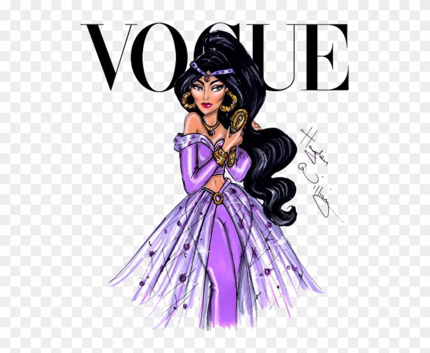 Princesas Vogue Png - Vogue Disney Princess Clipart