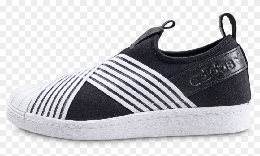 Adidas Originals Adidas Superstar Slip On , Png Download - Adidas Superstar Slip On Noir Clipart