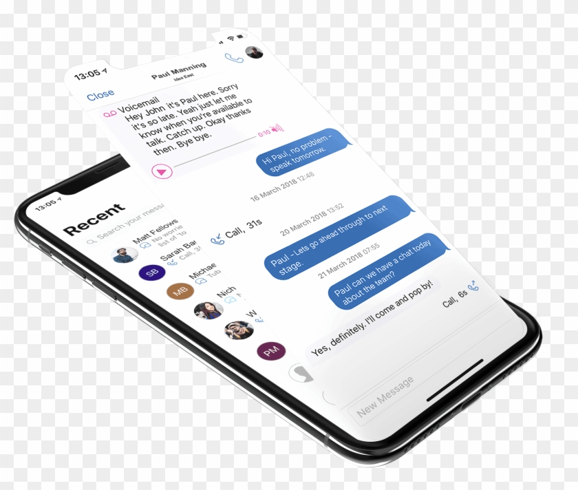 Try It Today Iphoneandroid - Mobile Phone Clipart #4624063