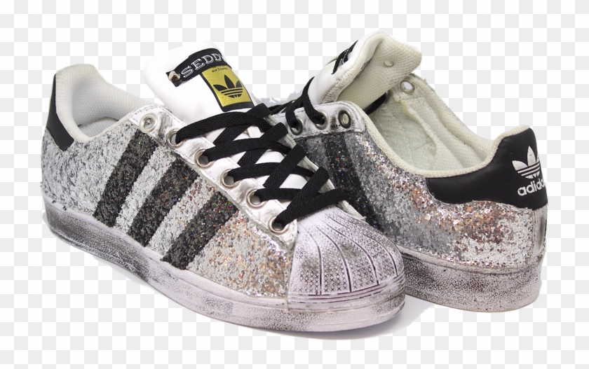 Scarpe Adidas Png - Adidas Superstar Glitter Scarpe Clipart