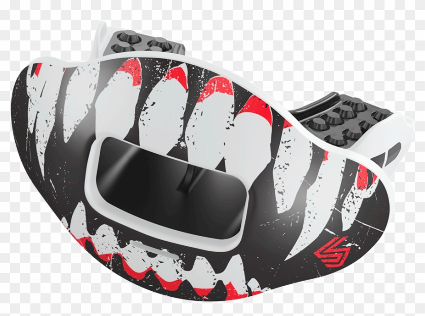 Bloody Fangs Max Airflow Football Mouthguard - Sneakers Clipart #4624425