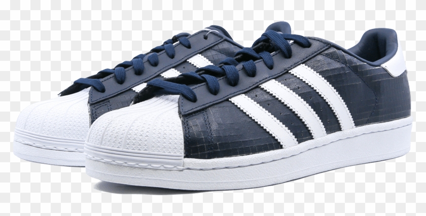Adidas Shoes Black Superstar White And Gold Clipart #4624542
