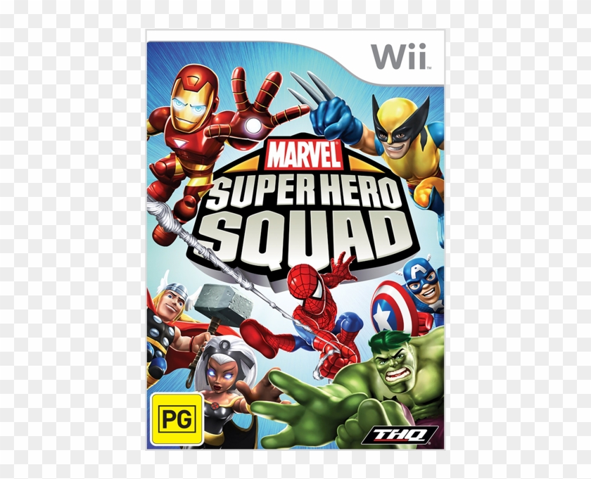 Marvel Super Hero Squad Game Clipart #4624578