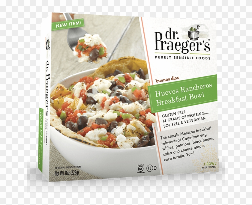 Praeger'shuevos Rancherosbreakfast Bowl - Dr Praeger's Huevos Rancheros Breakfast Bowl Clipart #4624783