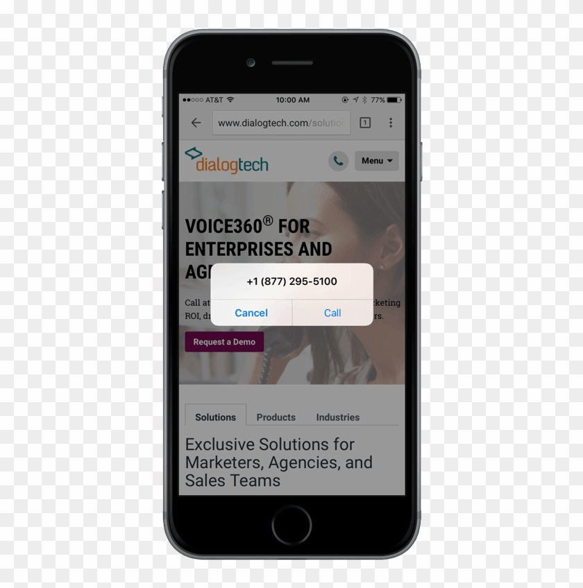 Caller Web Page Location - Dialogtech Clipart