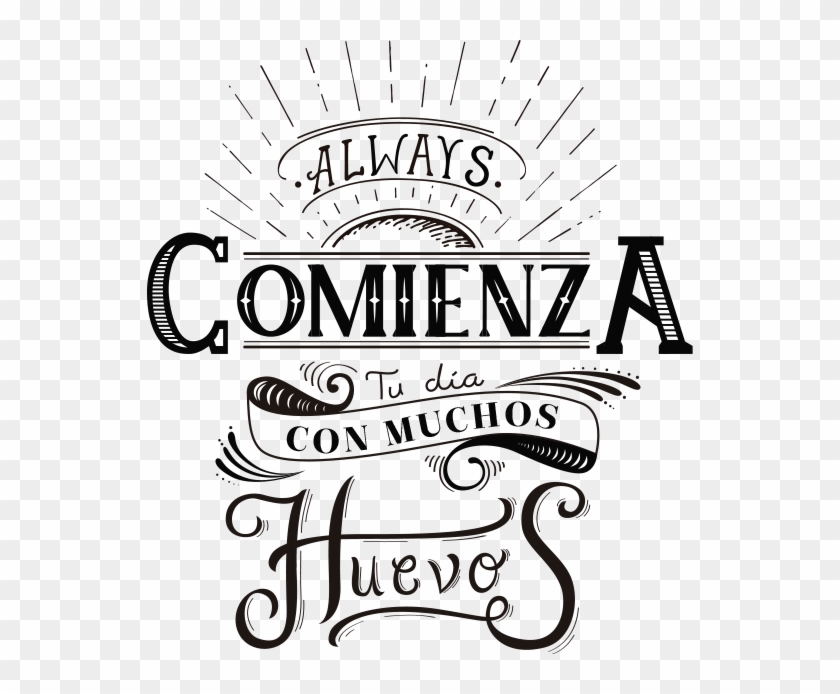 Comienza Tu Dia Con Muchos Huevos - Comienza Tu Dia Con Huevos Clipart #4624852