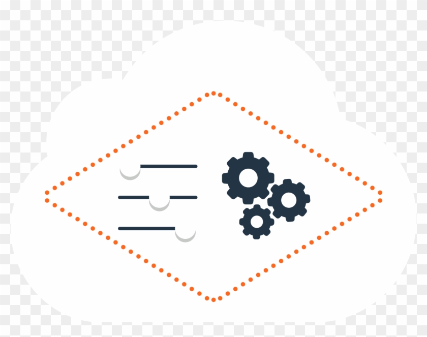 Cloud Management Platform Icon - Illustration Clipart