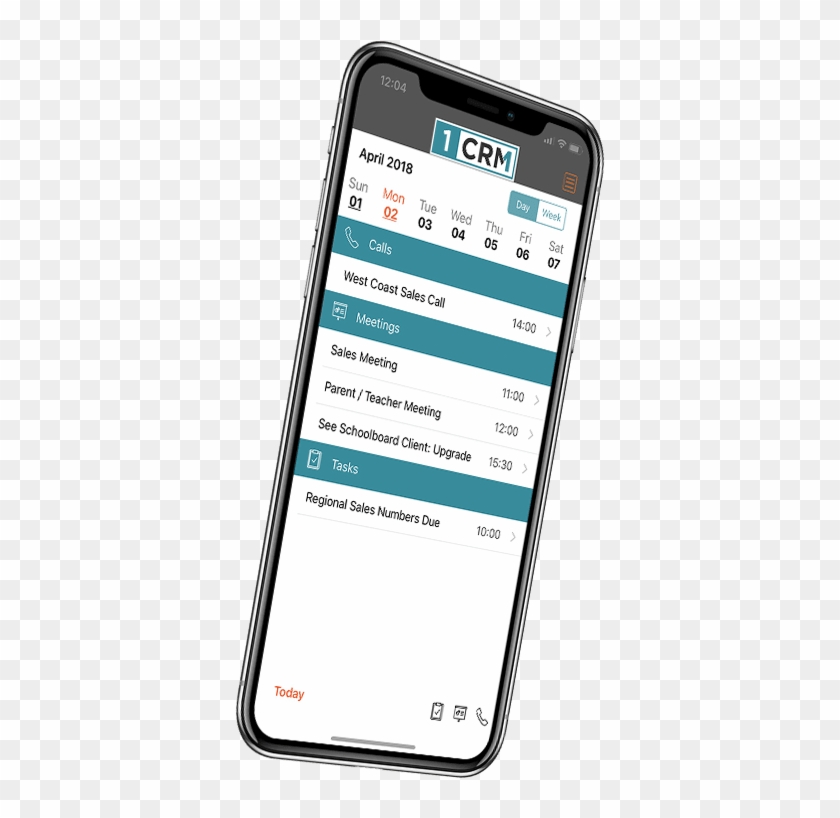 1crm Mobile App - Smartphone Clipart