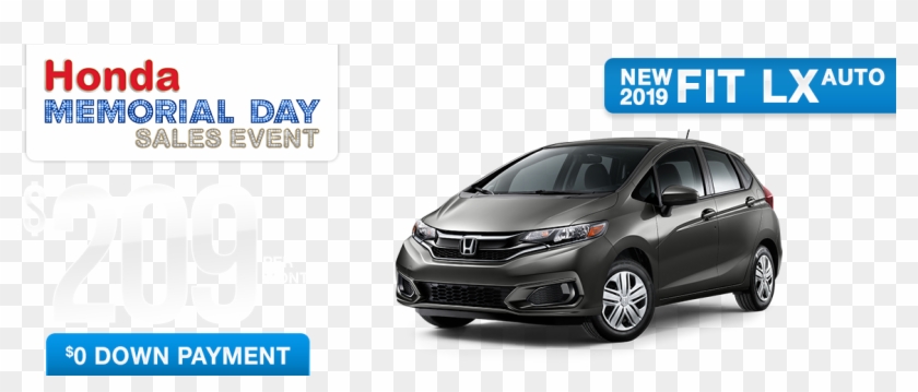 36 Month 36,000 Mile Lease - 2018 Honda Fit Front Clipart #4625107