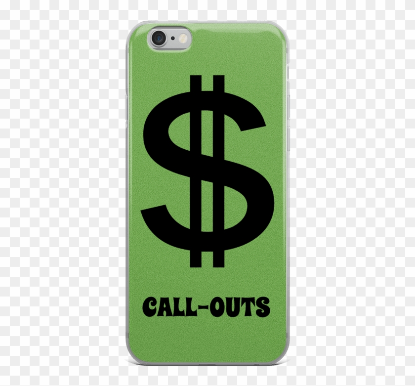 Money Call-outs Iphone Case - Smartphone Clipart #4625177