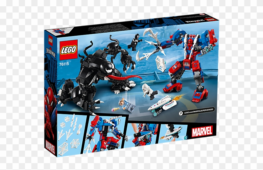Spider Mech Vs - Lego Spiderman 76115 Clipart #4625197