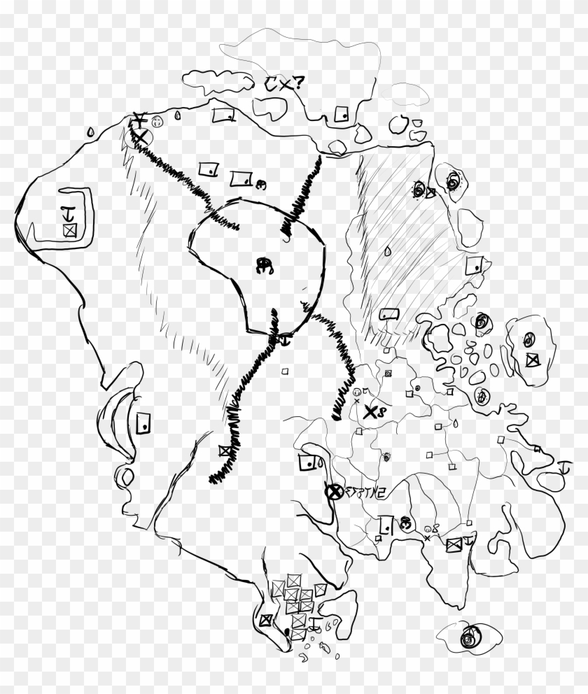 Berne Clan Map , - Drawing Clipart