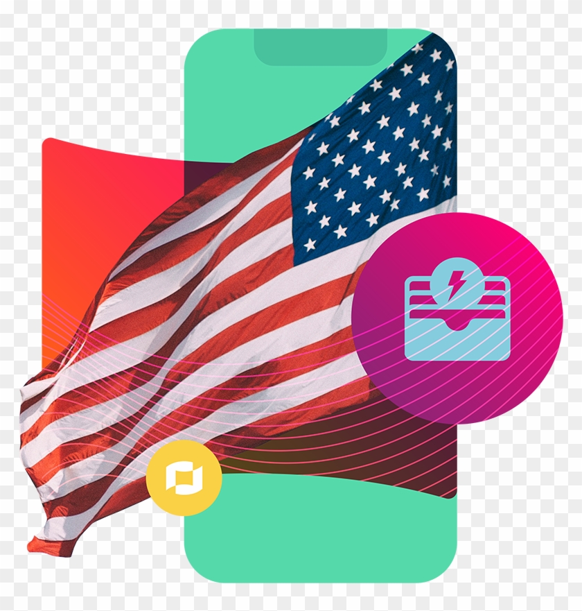 Government Shutdown Relief - Flag Clipart