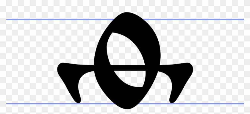 Early Cyrillic Letter Fita Clipart