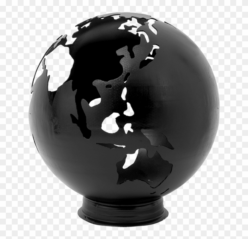 Earth Fire Globe Black Painted Steel - Eva Solo Fireglobe Outdoor Fireplace Clipart #4626171