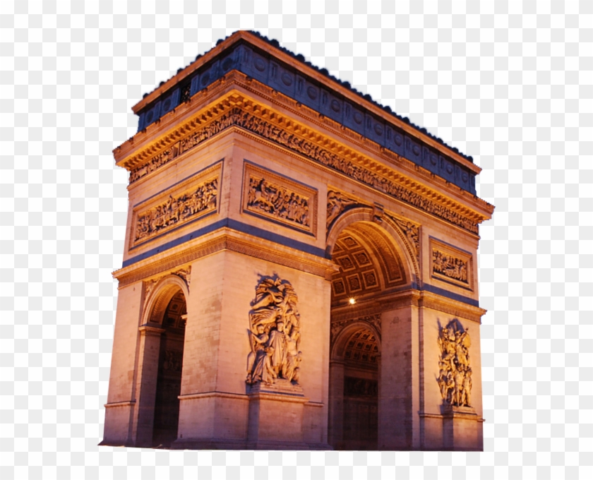 Arc De Triomphe De La France - Arc De Triomphe Clipart #4626774