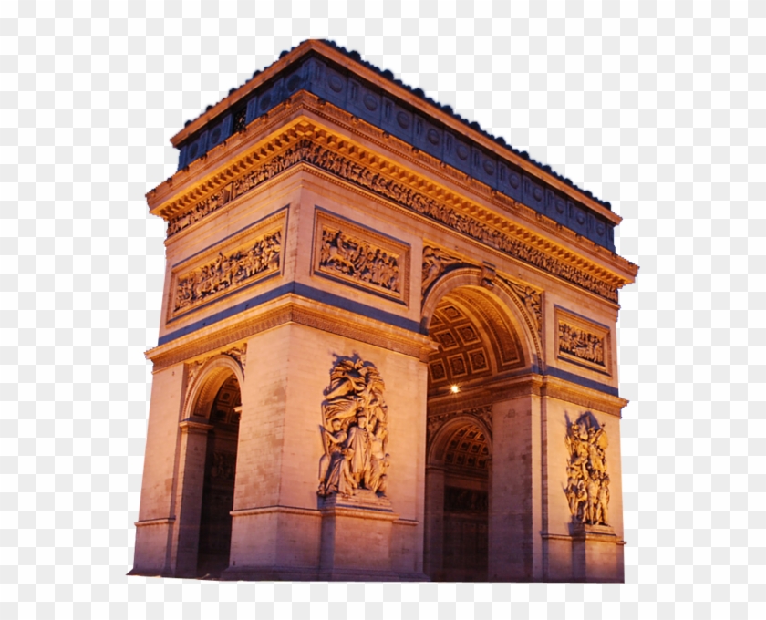 Arc De Triomphe De La France - Arc De Triomphe Clipart (#4626774) - PikPng