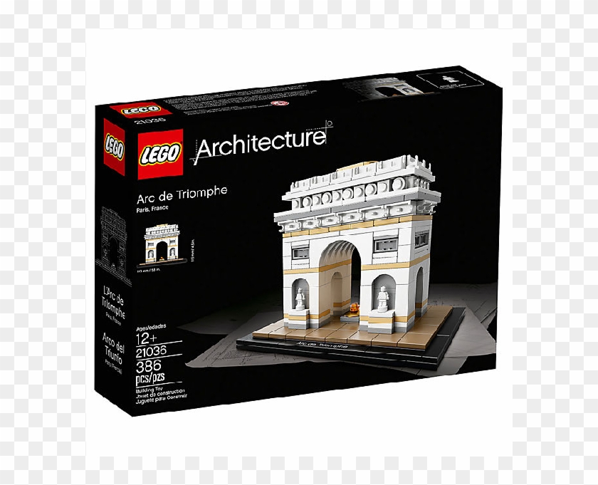 Lego Architecture 21036 - Lego Architecture Arc De Triomphe Clipart #4626978
