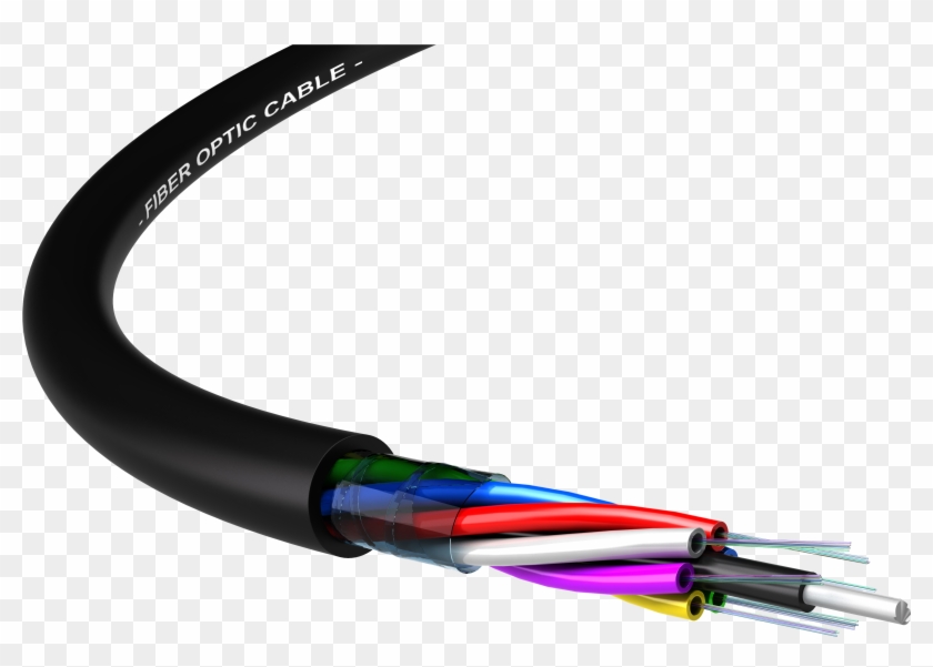 Fiber Optic Cable Png , Png Download - Cable Fiber Optic Png Clipart #4627499