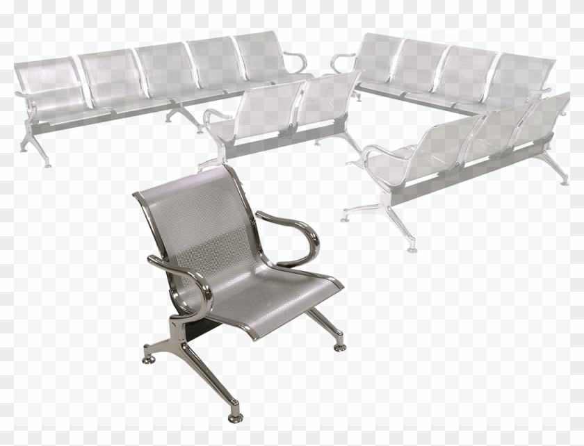 Sterling Heavyweight Beam Seating - Office Chair Clipart