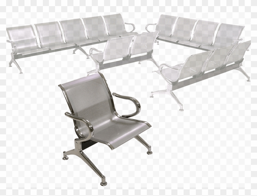 Sterling Heavyweight Beam Seating - Office Chair Clipart #4627704