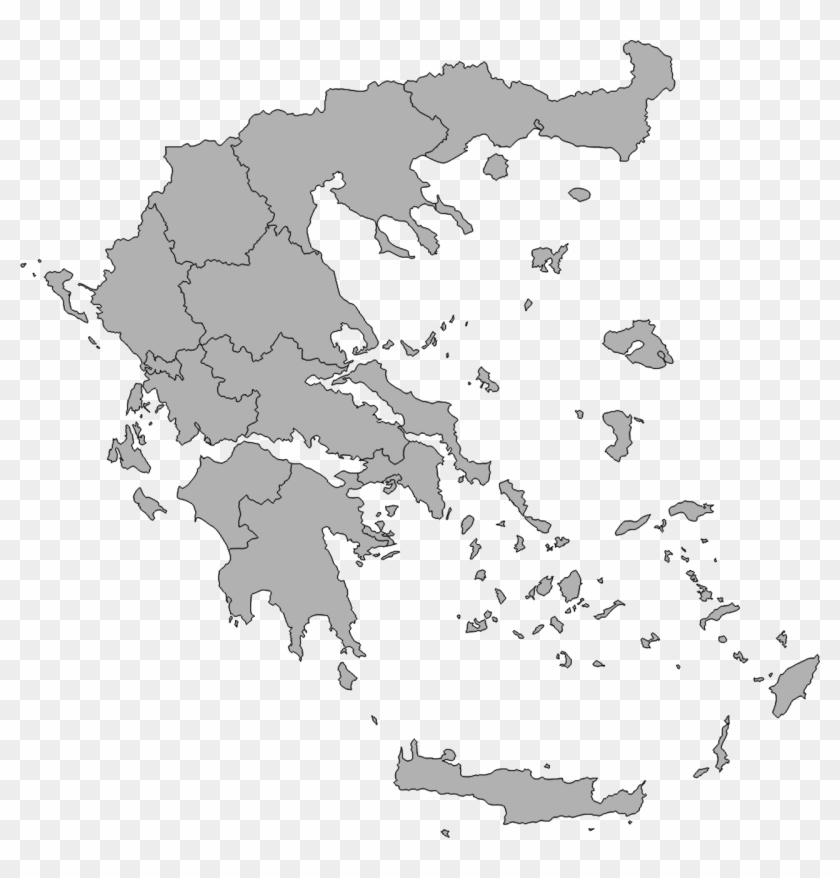 Greece Map Clipart #4627977