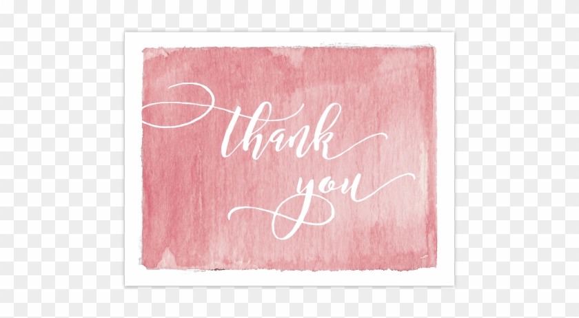 Thank You - Calligraphy Clipart #4628209