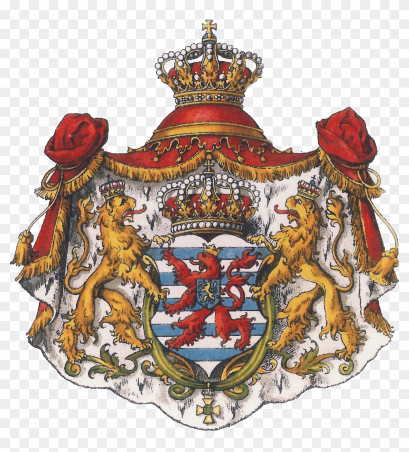 Ströhl Ha Li Fig - Luxembourg Grb Clipart #4628274