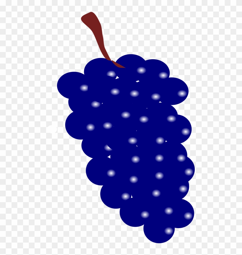 Blue Grape Clipart - Png Download #4628812