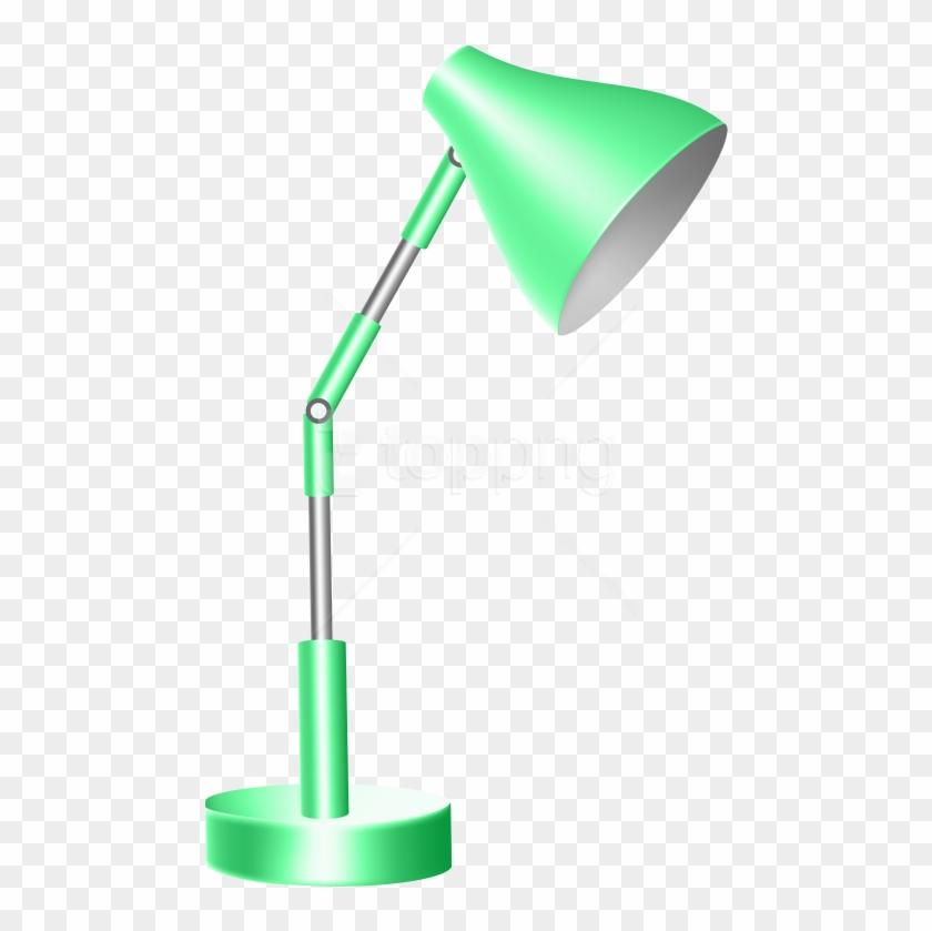 Free Png Download Green Desk Lamp Clipart Png Photo - Lamp Transparent Png #4628949