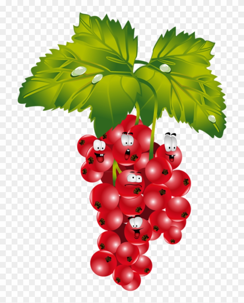 Grape Clipart Emoji - Rote Johannisbeere Transparent Clipart - Png Download #4629054