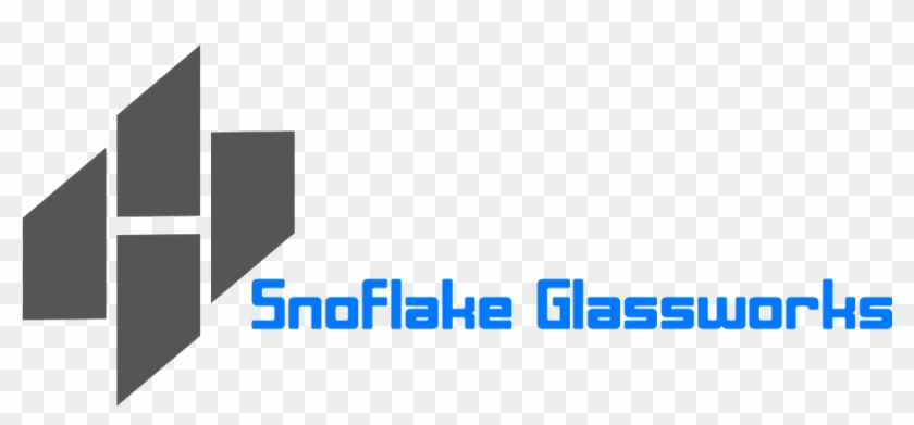 Business Logo Design For Snoflake Glassworks In United - Graphic Design Clipart