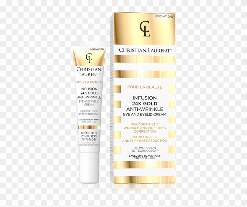 Infusion 24k Gold Anti Wrinkle Under Eye And Eyelid - Christian Laurent Pour Clipart