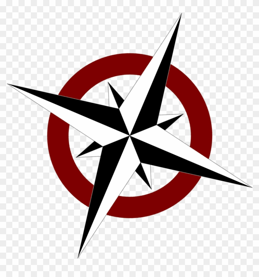 Compass Rose Pattern Stencil Olive Leaf Stencils - Compass Clipart